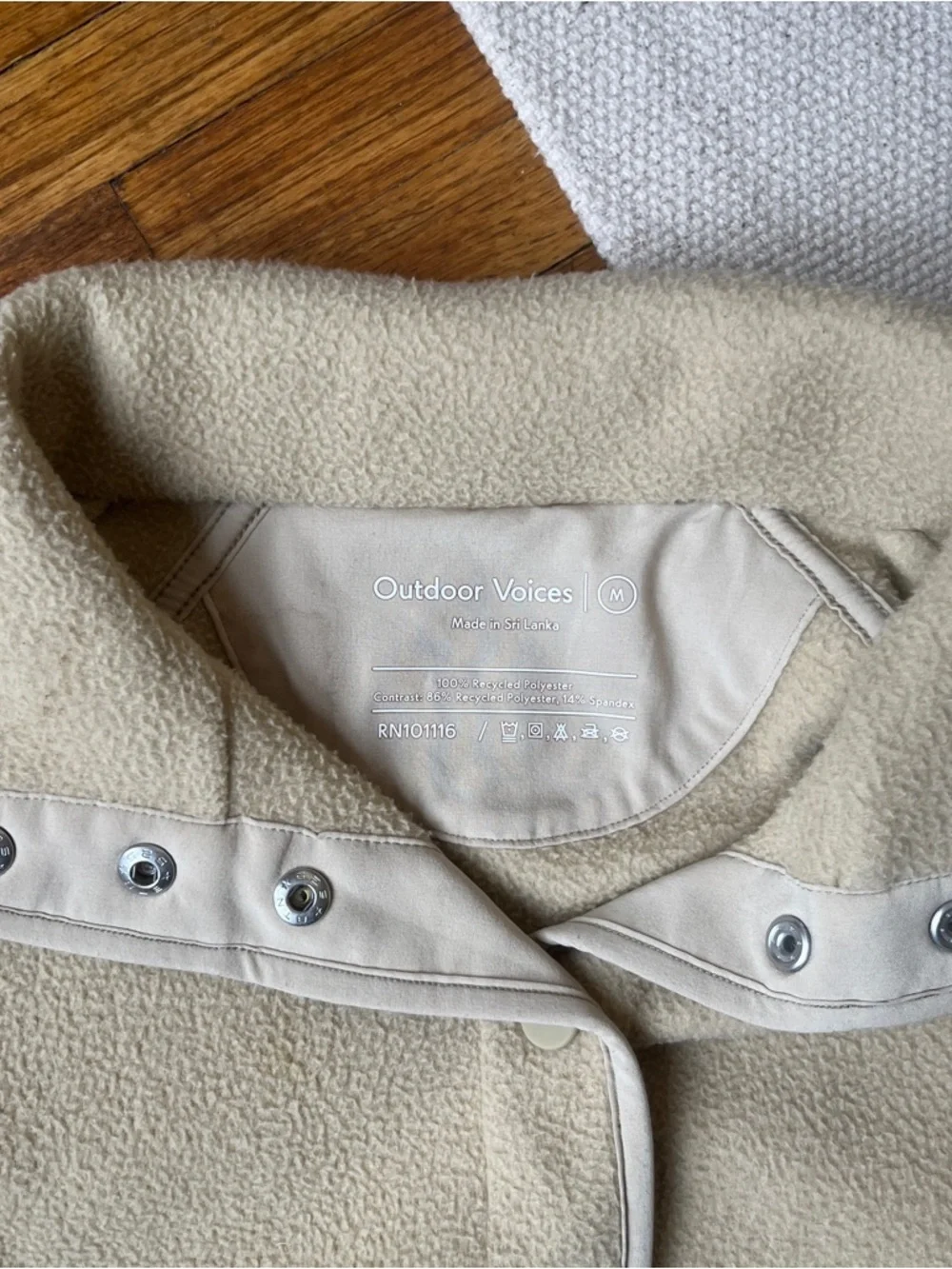Renew Snap Fleece Outdoor Voices - Picture 2 of 3